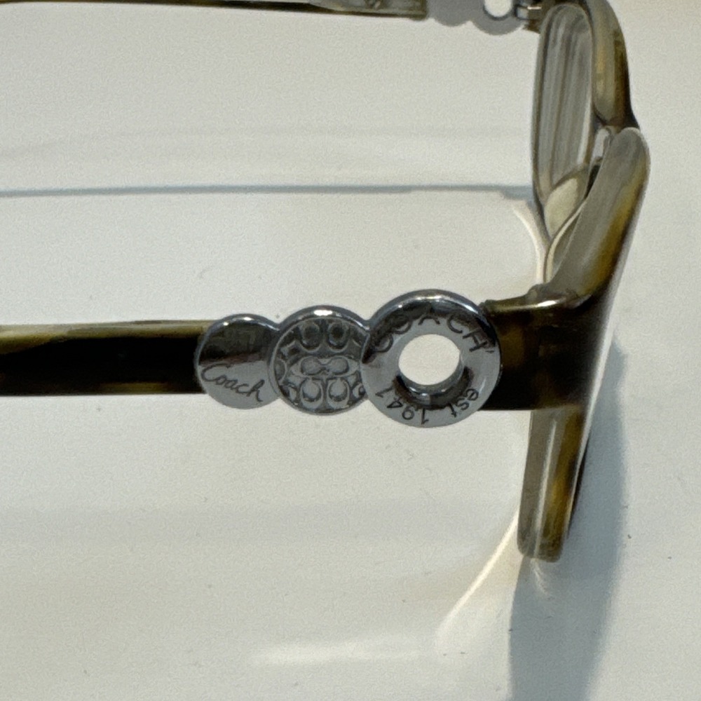 Coach HC 6014 (Elise) Eyeglasses FRAMES ONLY Tortoise Shell - Picture 5 of 7